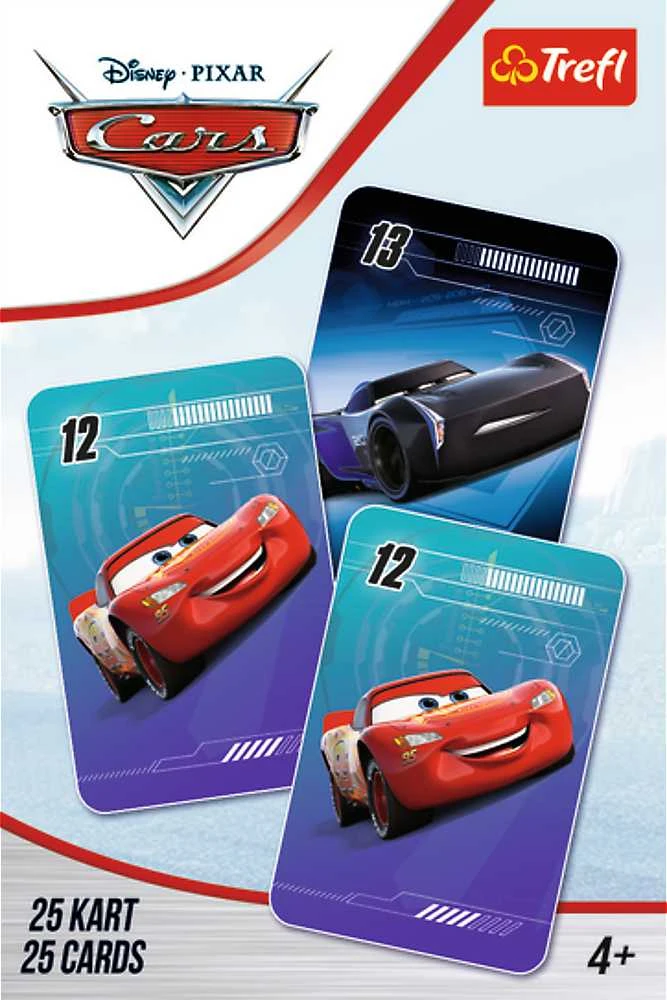 DISNEY TREFL CARS Kortų žaidimas „Ratai“