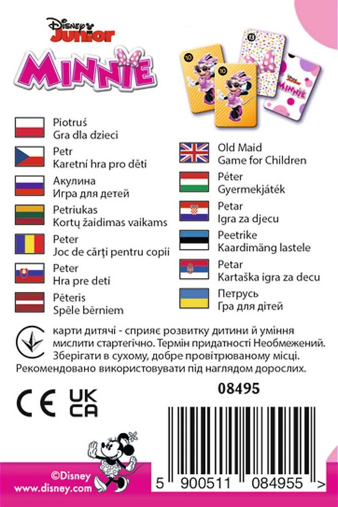 DISNEY TREFL Kortų žaidimas „Minnie-Pelytė“