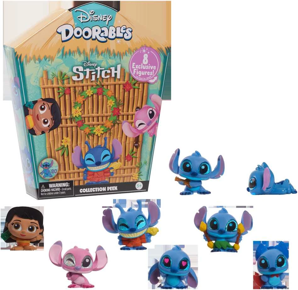 Disney DOORABLES STITCH figūrėlių rinkinys