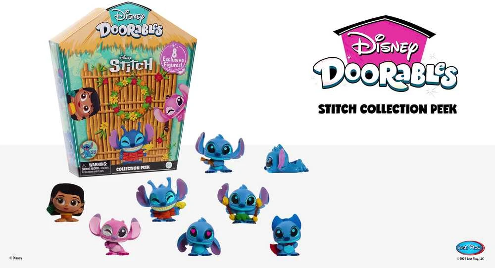 Disney DOORABLES STITCH figūrėlių rinkinys