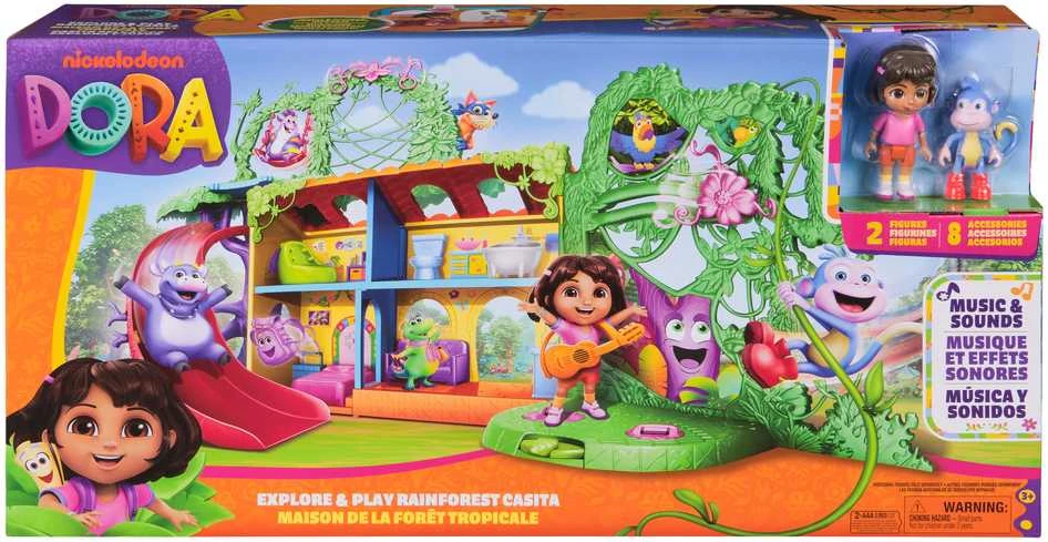 Dora The Explorer DORA TYRINĖTOJĖS žaidimų rinkinys Casita žaidimų rinkinys (tik garsai)