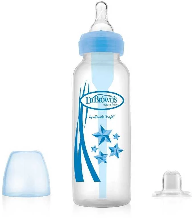 Dr. Brown's 250ml buteliukas su žvaigždutėmis ir snapeliu