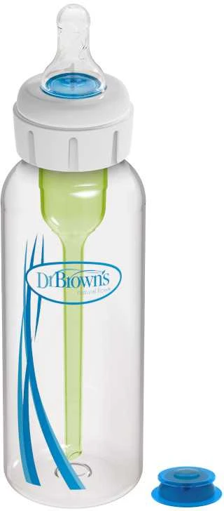 U Grow DR. BROWN'S buteliukas siauru kakleliu su spec. paskirties vožtuvu, 250ml