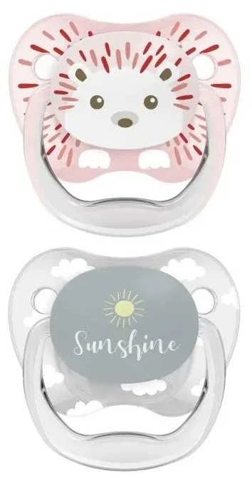 DR. BROWN'S Čiulptukai PreVent 0-6 mėn. SUNSHINE, 2 vnt.