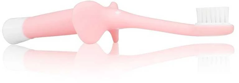 DR. BROWN'S Dr.Brown's dantų šepetėlis Baby Rožinė