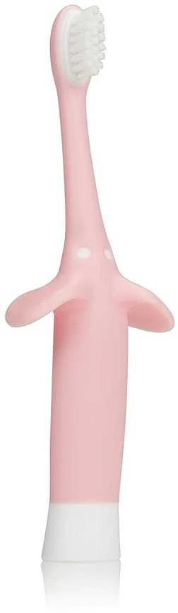 DR. BROWN'S Dr.Brown's dantų šepetėlis Baby Rožinė