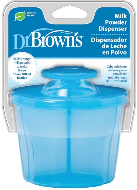 DR. BROWN'S Dr.Brown's mėlynasis pieno miltelių dozatorius