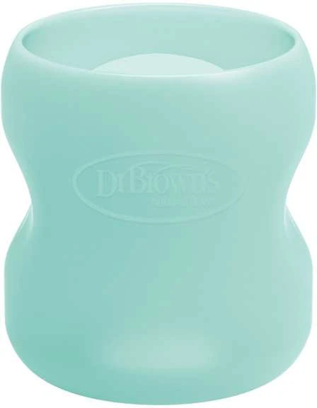 DR. BROWN'S silikoninė rankovė stikliniam 150 ml plataus kaklelio buteliukui, mėtinė