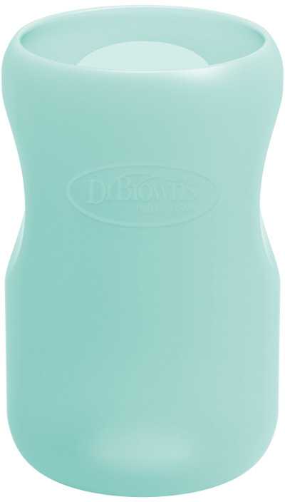 DR. BROWN'S silikoninė rankovė stikliniam 270 ml plataus kaklelio buteliukui, mėtinė