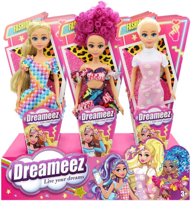 DREAMEEZ FUNVILLE Stilingoji lėlytė