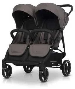 Vežimėlis dvynukams Euro-cart Doblo, Taupe