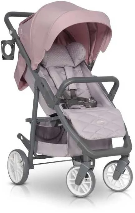 Vežimėlis Euro-Cart Flex, Pudros rausva