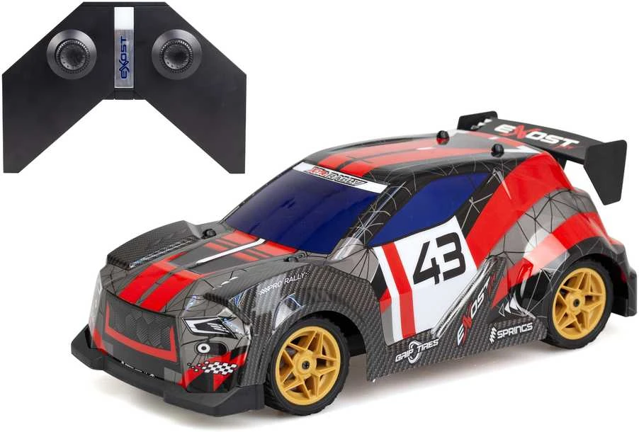 EXOST Radijo bangomis valdomas automobilis RALLY XTR, 1:14