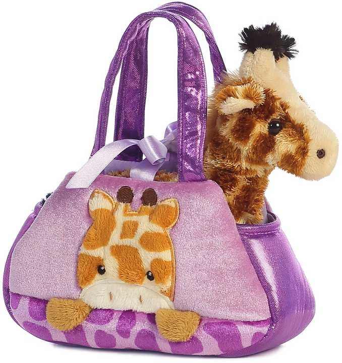 AURORA FANCY PALS Pliušinė žirafa, 20 cm