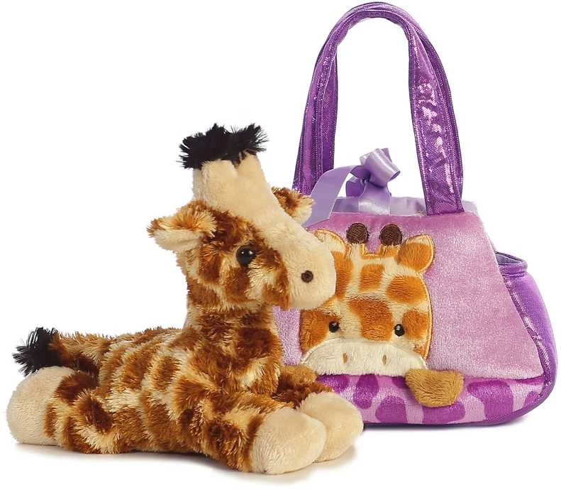 AURORA FANCY PALS Pliušinė žirafa, 20 cm