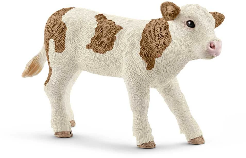 Schleich figūrėlė Simentalio veršiukas
