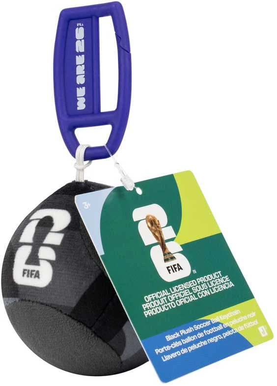 FIFA Pliušinis raktų pakabutis „Futbolo kamuolys“, 7,5 cm