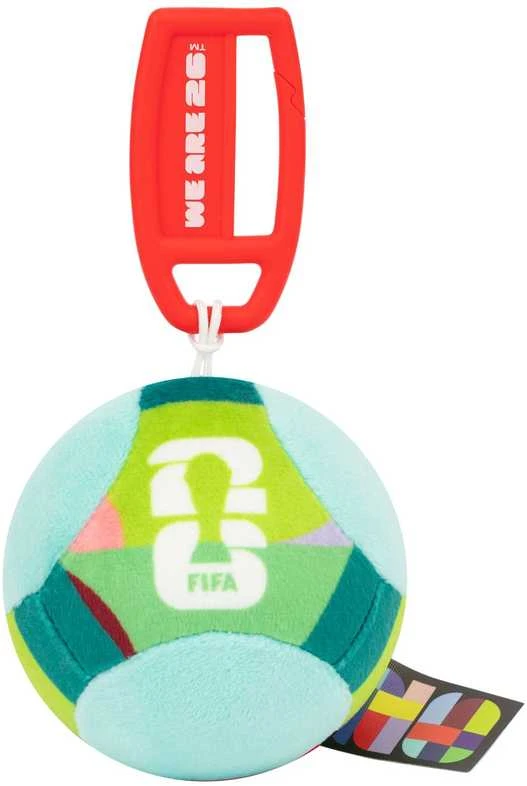 FIFA Pliušinis raktų pakabutis „Futbolo kamuolys“, 7,5 cm