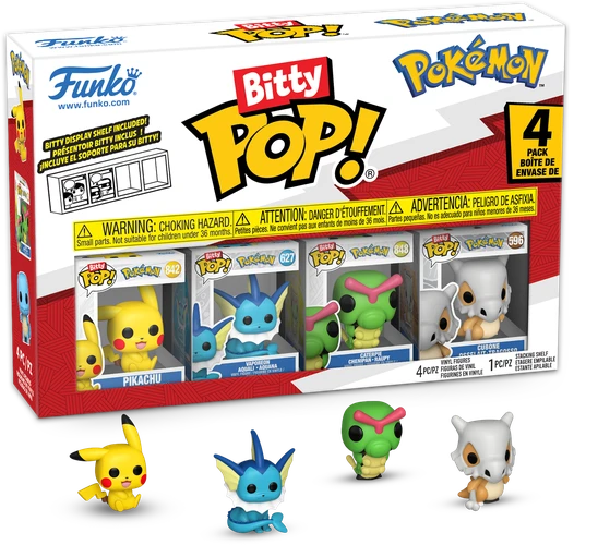 FUNKO Bitty POP! Figūrėlių rinkinys: Pokemon