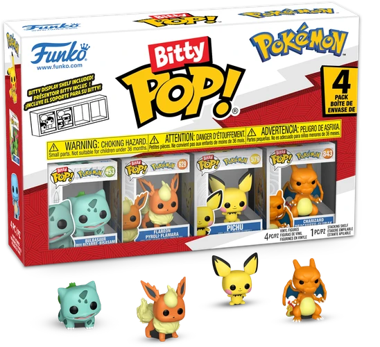 FUNKO Bitty POP! Figūrėlių rinkinys: Pokemon
