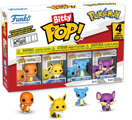 FUNKO Bitty POP! Figūrėlių rinkinys: Pokemon