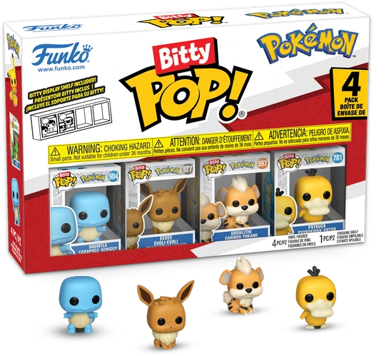 FUNKO Bitty POP! Figūrėlių rinkinys: Pokemon