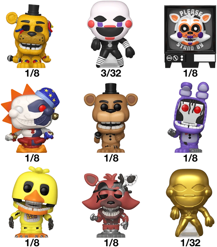 FUNKO Bitty POP! Five Nights at Freddy´s