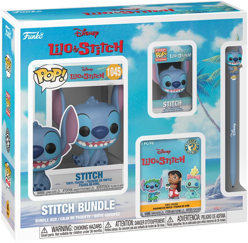 FUNKO POP! Lilo & Stitch - Stitch 4pk