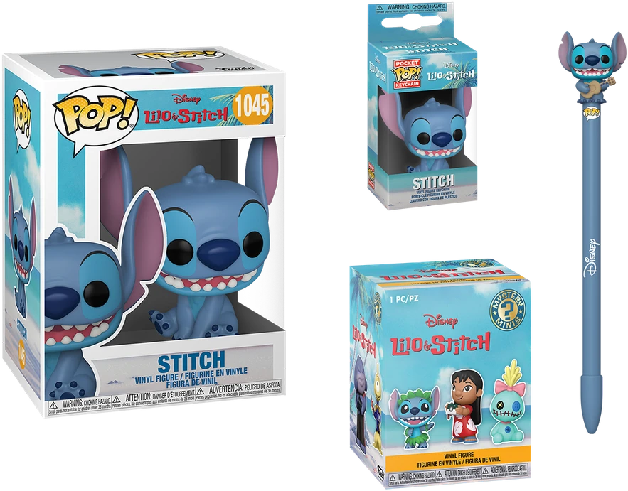 FUNKO POP! Lilo & Stitch - Stitch 4pk