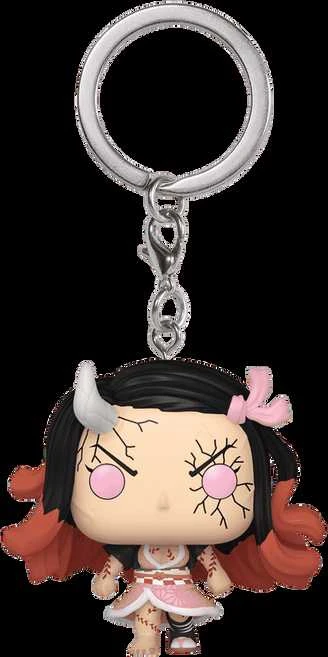 FUNKO POP! Raktų pakabutis: Demon Slayer - Nezuko Kamado, 10 cm