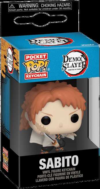 FUNKO POP! Raktų pakabutis: Demon Slayer - Sabito