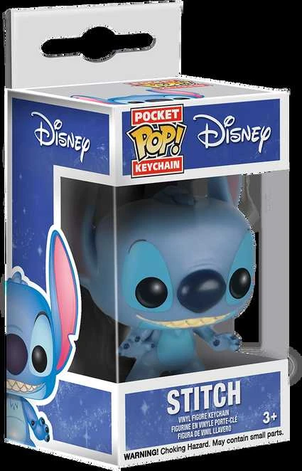 FUNKO POP! Raktų pakabutis: Disney - Stičas, 10 cm