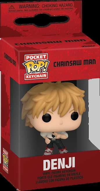 FUNKO POP! Raktų pakabutis: Chainsaw Man- Denji, 10 cm