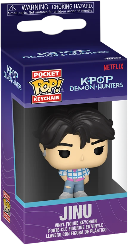 FUNKO POP! Raktų pakabutis: KPop Demon Hunters - Jinu