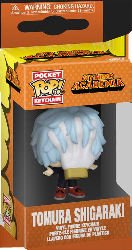 FUNKO POP! Raktų pakabutis: My Hero Academia - Tomura Shigaraki, 10 cm