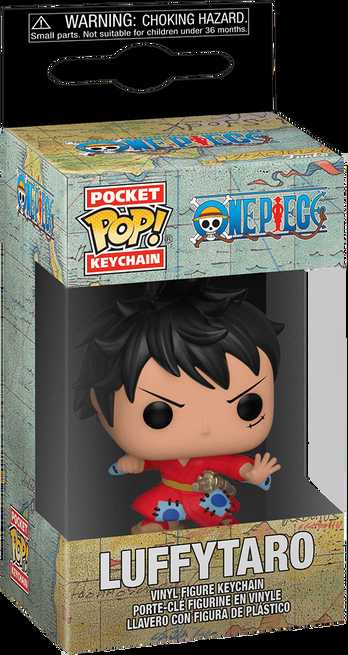 FUNKO POP! Raktų pakabutis: One Piece - Luffytaro, 10 cm