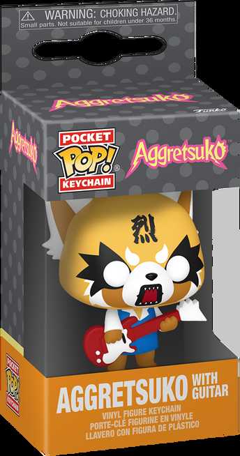FUNKO POP! Raktų pakabutis: Aggretsuko, 10 cm