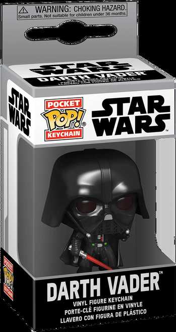FUNKO POP! Raktų pakabutis: Žvaigždžių karai – Darth Vader, 10 cm