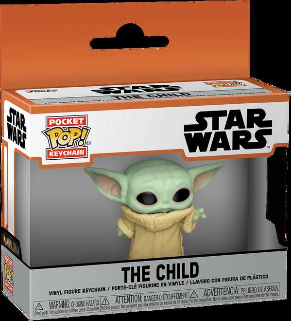 FUNKO POP! Raktų pakabutis: Star Wars - The Child, ~9 cm