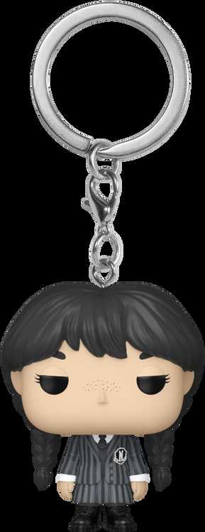FUNKO POP! Raktų pakabutis: Wednesday - Wednesday Addams, 10 cm