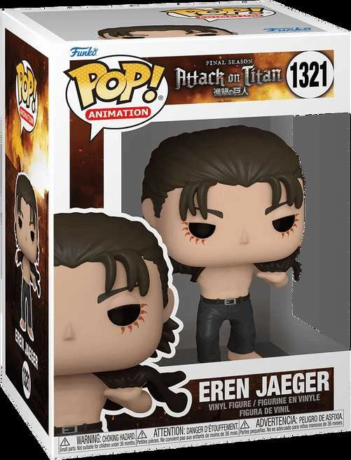 FUNKO POP! Vinilinė figūrėlė: Attack on Titan - Eren Jeager