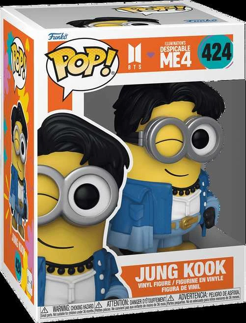 FUNKO POP! Vinilinė figūrėlė: BTS x Despicable Me 4 - Jung Kook