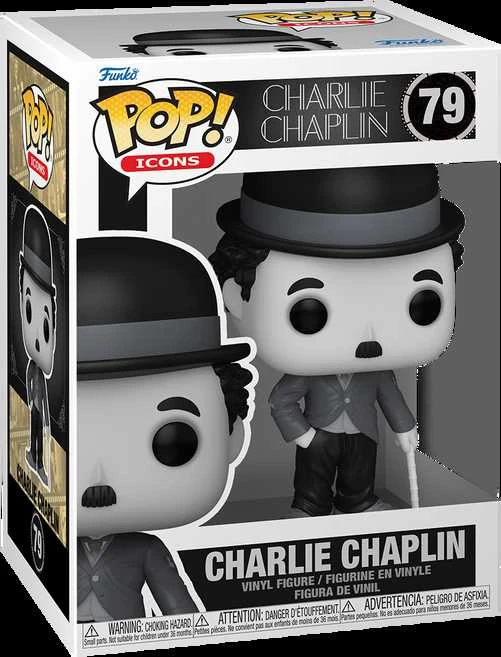 FUNKO POP! Vinilinė figūrėlė: Charlie Chaplin, 9 cm