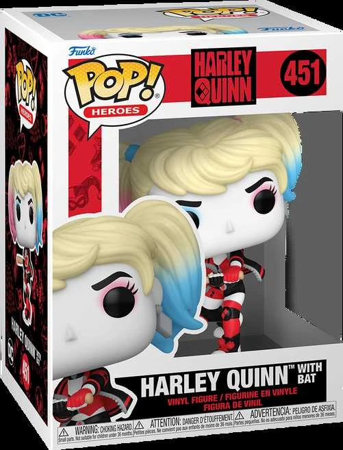 FUNKO POP! Vinilinė figūrėlė: DC - Harley Quinn su beisbolo lazda