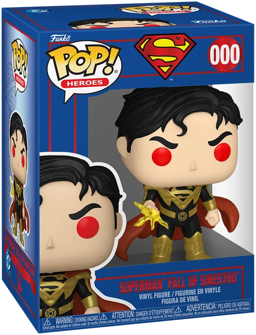 FUNKO POP! Vinilinė figūrėlė: Superman Fall of Siniestro, 9 cm