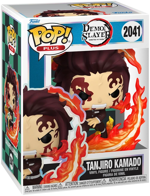 FUNKO POP! Vinilinė figūrėlė: Demon Slayer - Tanjiro Kamado, 9 cm
