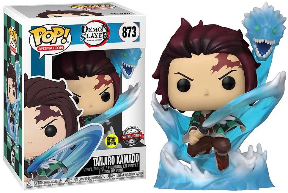 FUNKO POP! Vinilinė figūrėlė: Demon Slayer - Tanjiro Kamado, 10 cm