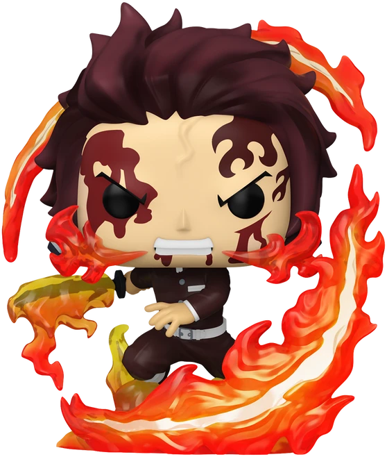 FUNKO POP! Vinilinė figūrėlė: Demon Slayer - Tanjiro Kamado, 9 cm