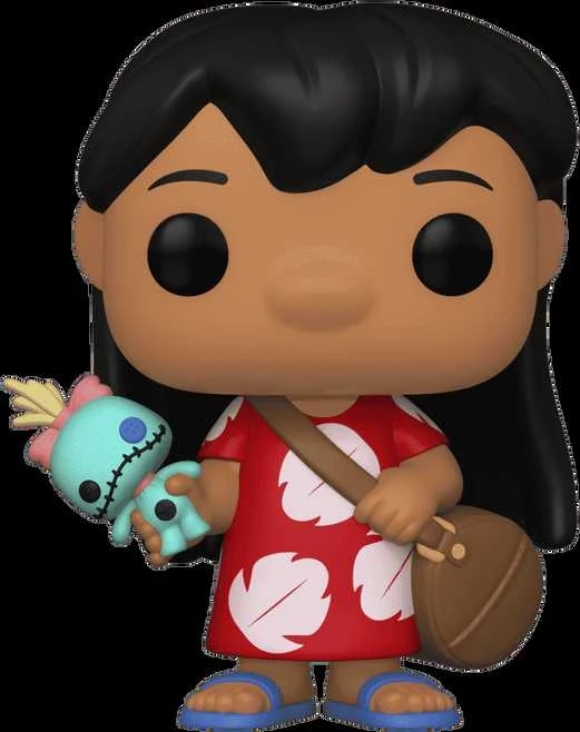 FUNKO POP! Vinilinė figūrėlė: Disney: Lilo & Stitch - Lilo with Scrump, 9 cm