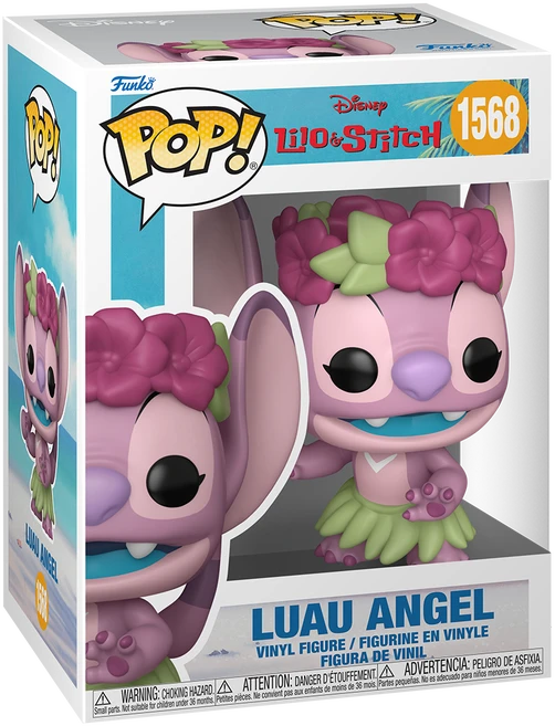 FUNKO POP! Vinilinė figūrėlė: Disney: Lilo & Stitch - Luau Angel, 9 cm
